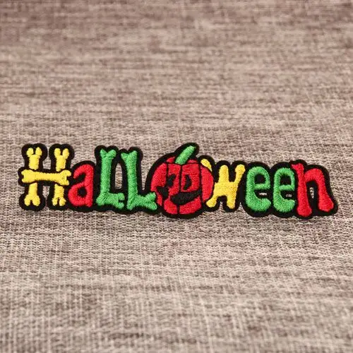 17. Halloween Embroidered Patches 