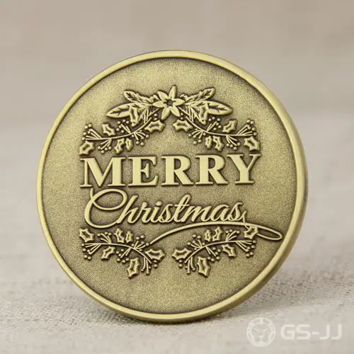 6. Merry Christmas Custom Coins 6. Merry Christmas Custom Coins