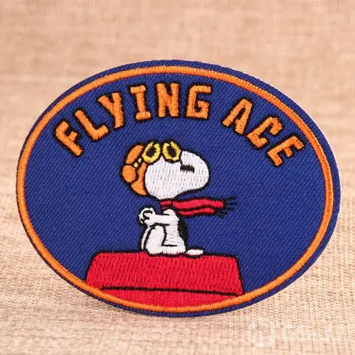 23. Snoopy Custom Woven Patches 23. Snoopy Custom Woven Patches