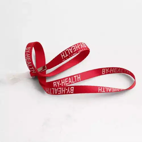 15. Red BY-HEALTH Lanyards Cheap 15. Red BY-HEALTH Lanyards Cheap