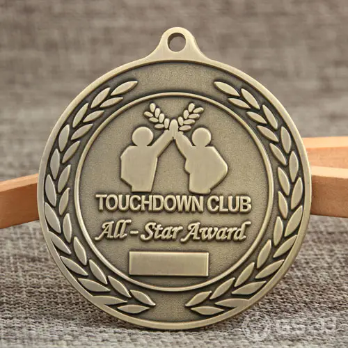 17. Touchdown Club Custom Medals 17. Touchdown Club Custom Medals