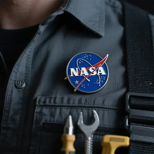 Custom NASA Lapel Pins Custom NASA Lapel Pins