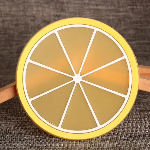 6. Yellow Lemon Slice PVC Coaster 6. Yellow Lemon Slice PVC Coaster