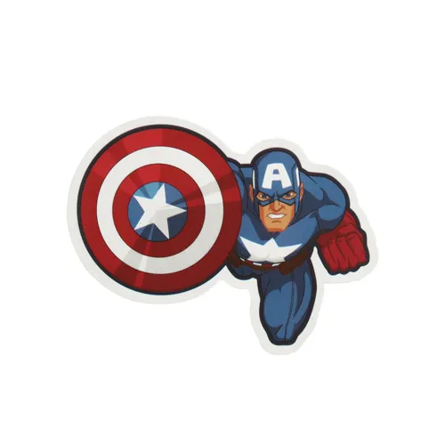 5. Captain America Die Cut Stickers 5. Captain America Die Cut Stickers