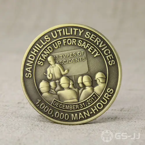 4. Safety Custom Challenge Coins No Minimum 4. Safety Custom Challenge Coins No Minimum