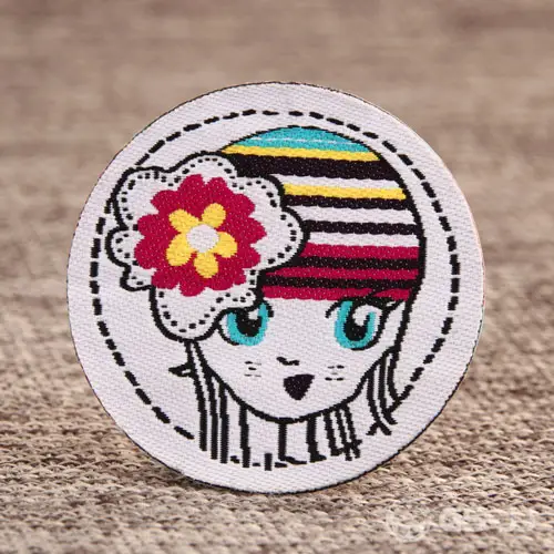 10. Flower Girl Woven Patches 10. Flower Girl Woven Patches