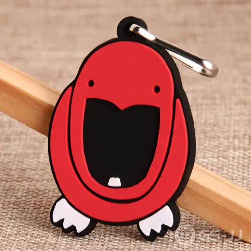 6. Wide Mouth Bird PVC Zipper Pull 6. Wide Mouth Bird PVC Zipper Pull