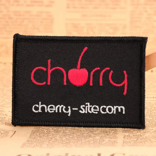 23. Cherry Custom Patches No Minimum 23. Cherry Custom Patches No Minimum