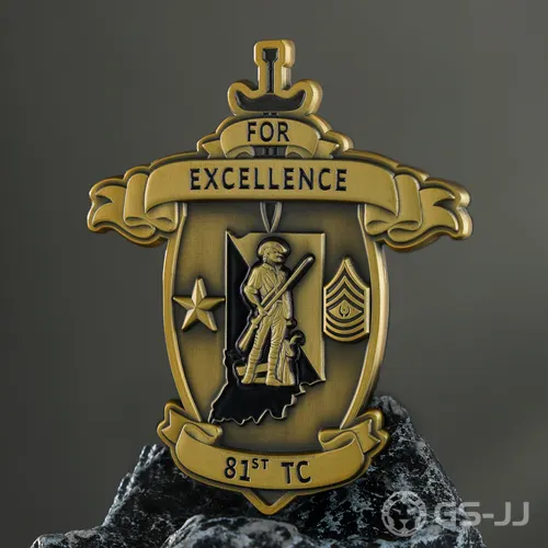 81ST TC Excellence Commendation Coin 81ST TC Excellence Commendation Coin