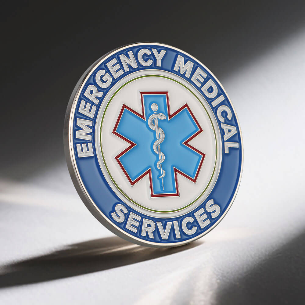 Custom Emergency Medical Service Coins