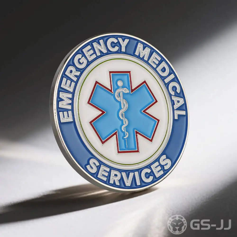 Custom Emergency Medical Service Coins Custom Emergency Medical Service Coins