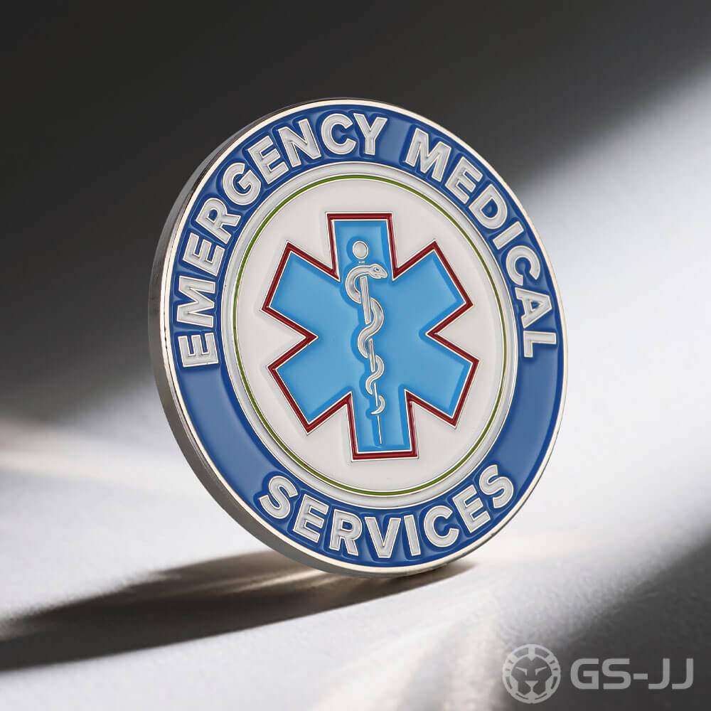 Custom Emergency Medical Service Coins Custom Emergency Medical Service Coins
