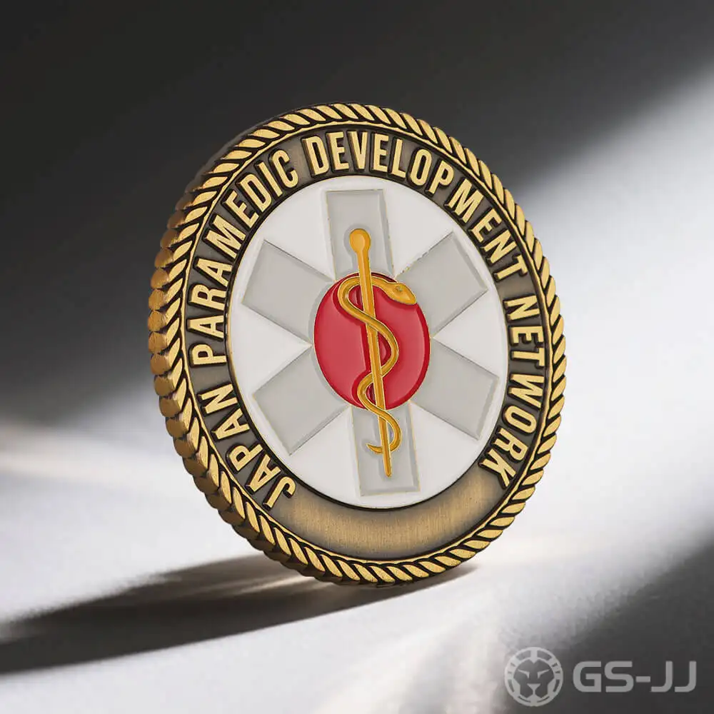 Japan Paramedic Development Network Challenge Coins Japan Paramedic Development Network Challenge Coins