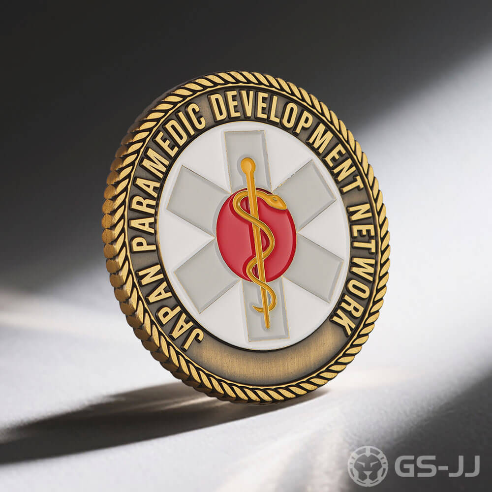 Japan Paramedic Development Network Challenge Coins Japan Paramedic Development Network Challenge Coins