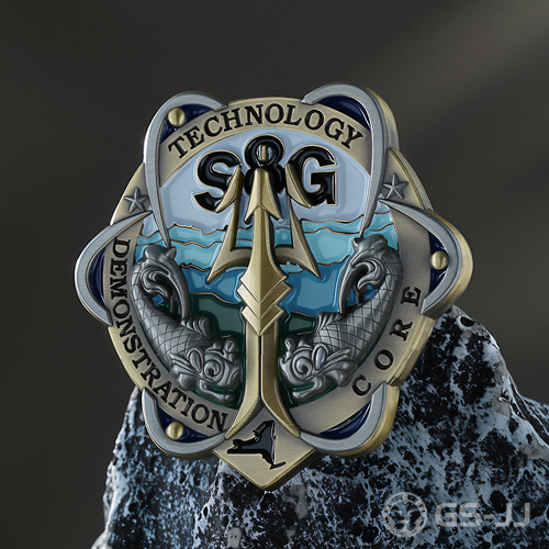 S8G Marine Tech Core 3D Commemorative Coin S8G Marine Tech Core 3D Commemorative Coin