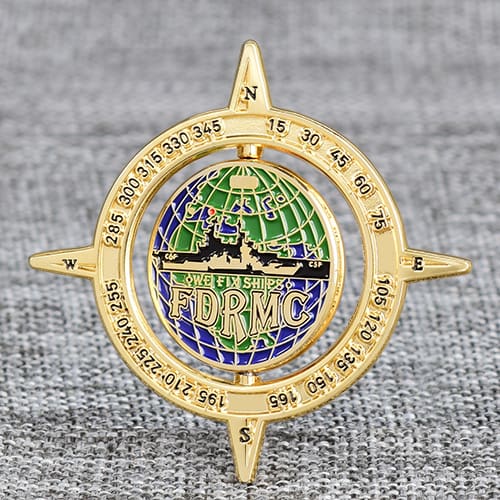 Compass Custom Spinner Coins