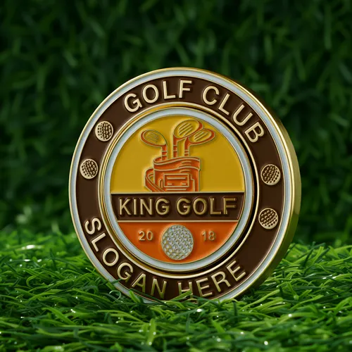 Custom Retro Cart Commemoration Golf Ball Marker