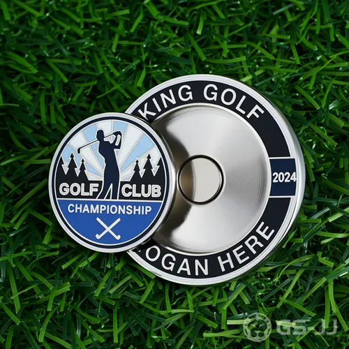 Custom Swing of Glory Golf Ball Marker Custom Swing of Glory Golf Ball Marker