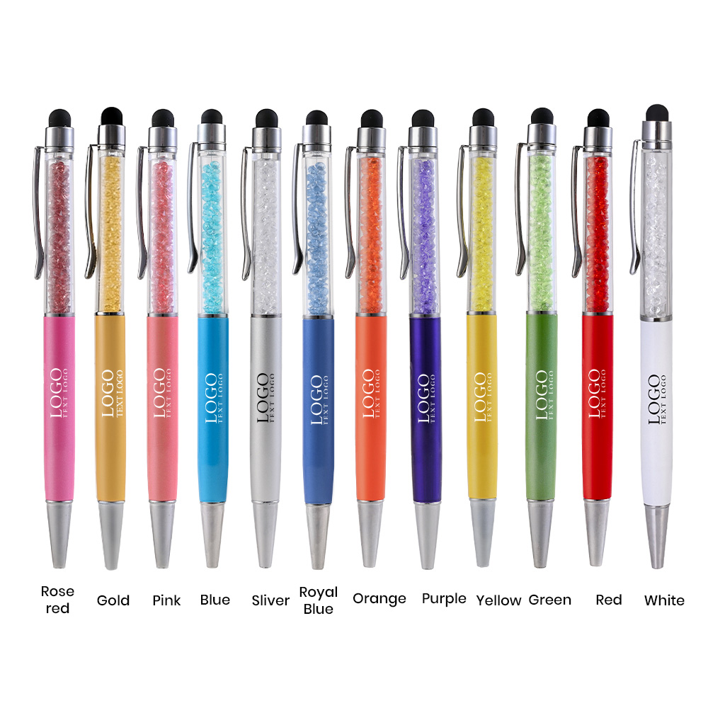 Crystal Stylus Retractable Ballpoint Pen Crystal Stylus Retractable Ballpoint Pen