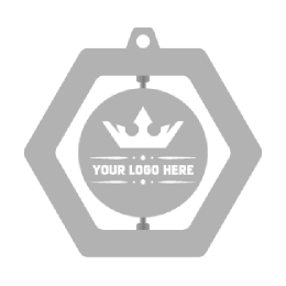 Blank Medal Template 007