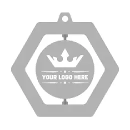 Blank Medal Template 007