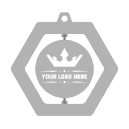 Blank Medal Template 007