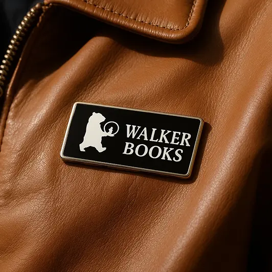 walker books lapel pins