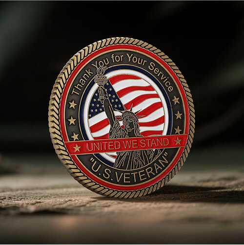 U.S. Veteran Challenge Coins