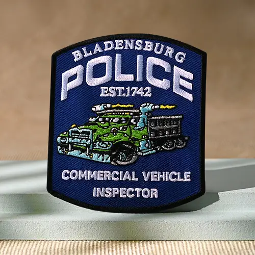 Bladensburg Police Commercial Vehicle Inspector Patches