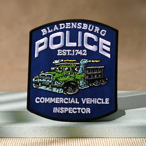 Bladensburg Police Commercial Vehicle Inspector Patches