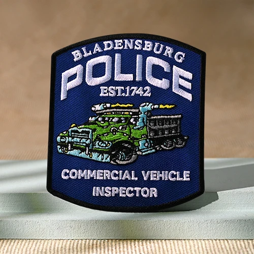 Bladensburg Police Commercial Vehicle Inspector Patches Bladensburg Police Commercial Vehicle Inspector Patches