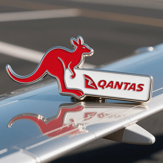 QANTAS lapel pins