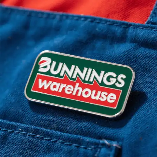 Bunning Warehouse lapel pins