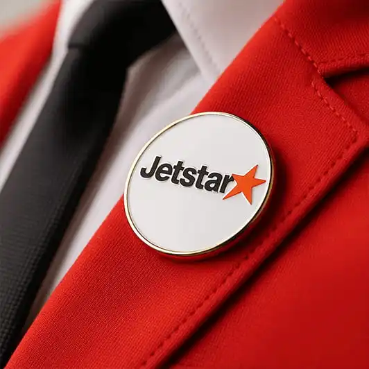 Jetstar lapel pins