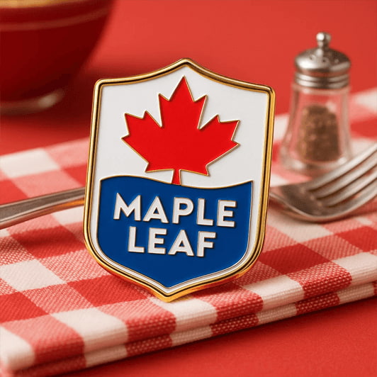 Maple Leaf lapel pins
