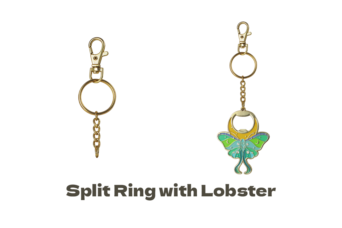 Split Ring with Lobster