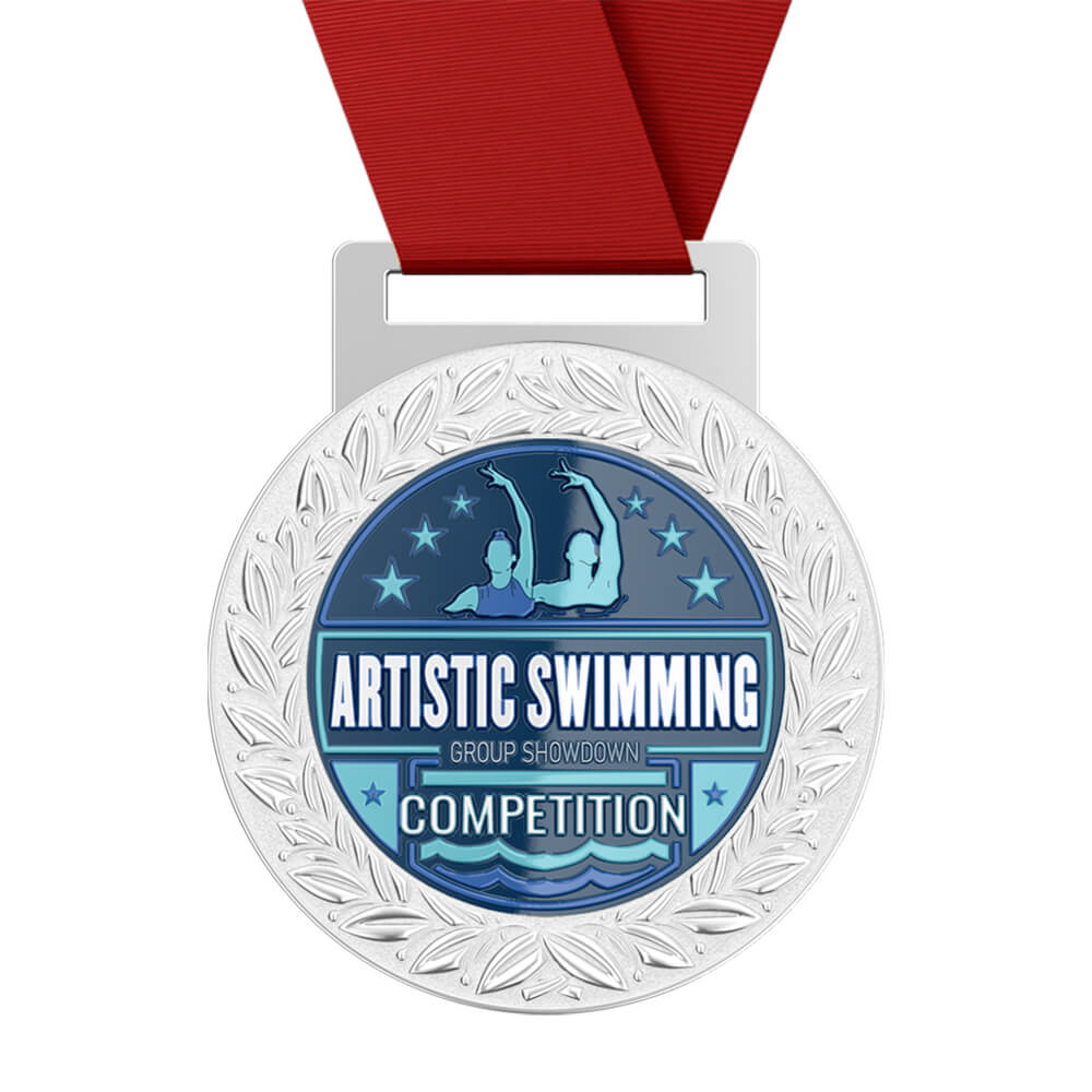 Artistic Swimming Group Showdown Medal lanyard Artistic Swimming Group Showdown Medal lanyard