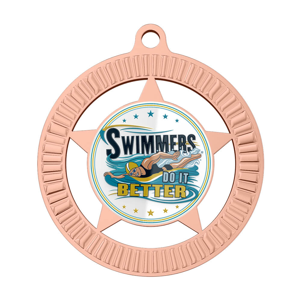 Swimmers Do It Better Medal front