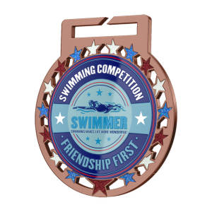 Swimming Friendly Competition Medals