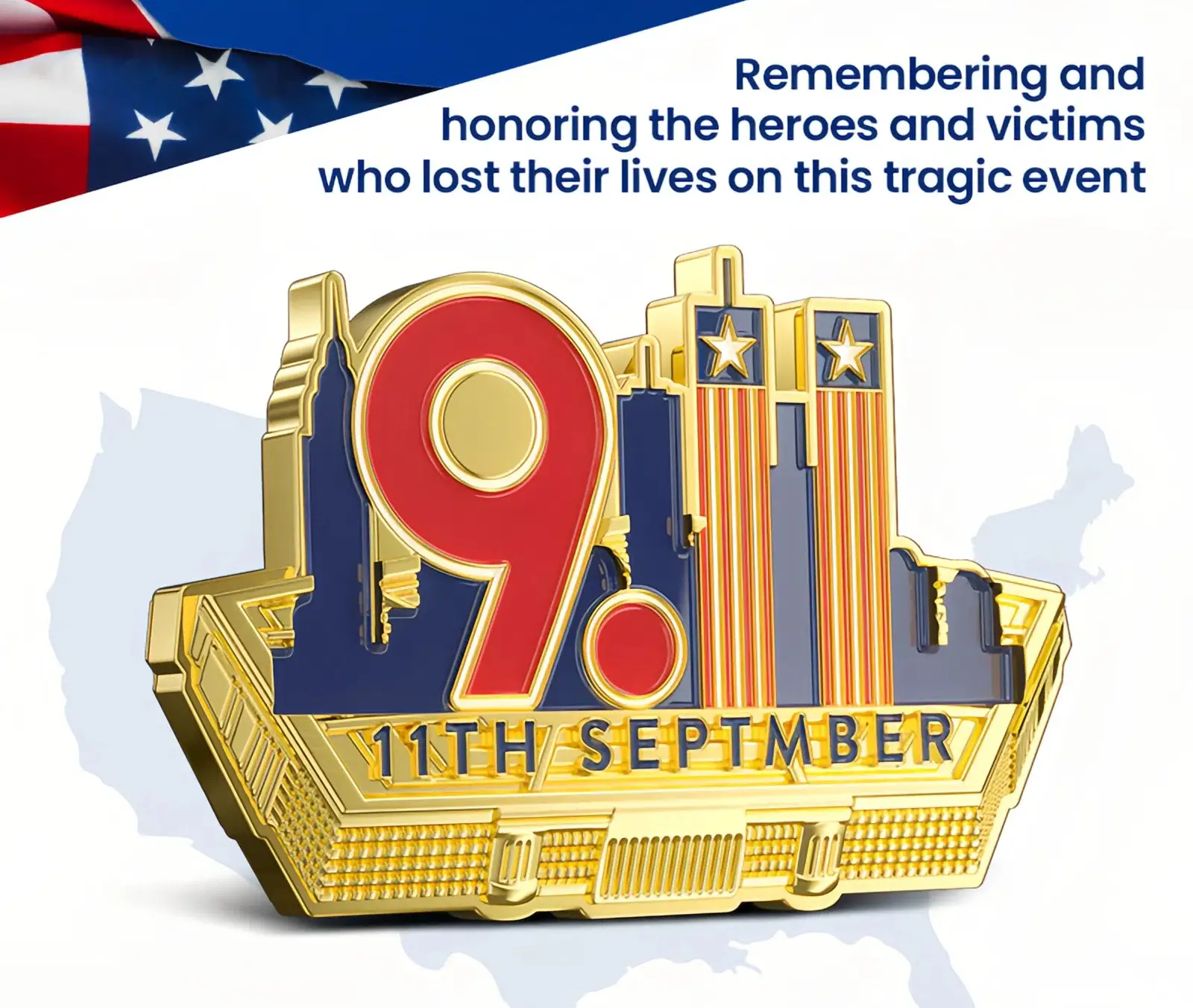 911 Commemorative Pins