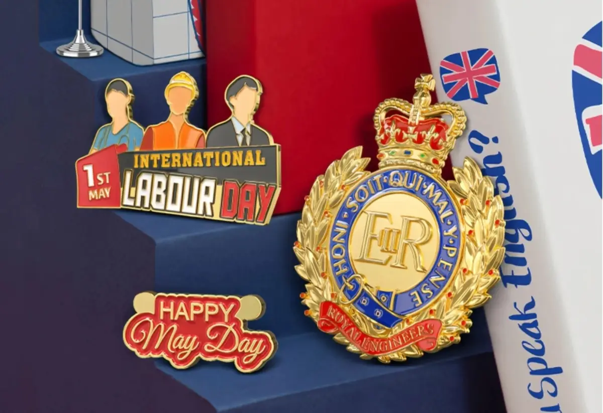 International Workers' Day Pins