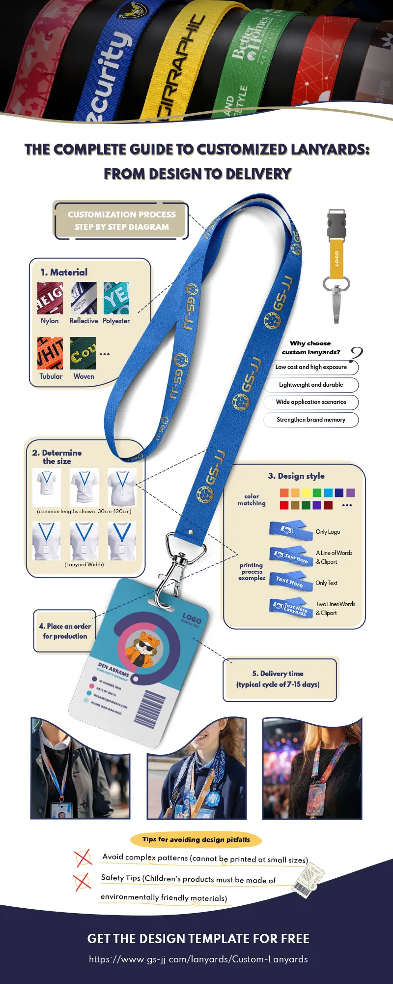 How to customize lanyards online