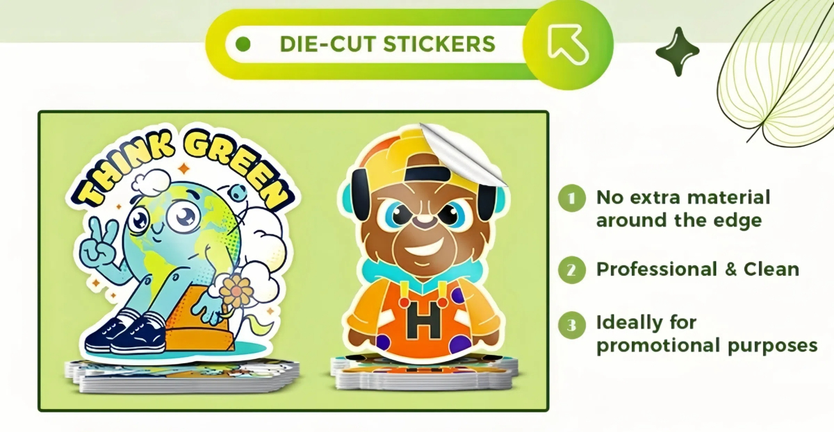 Die-cut stickers