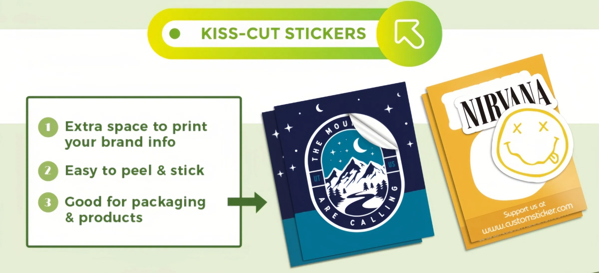 Kiss cut stickers