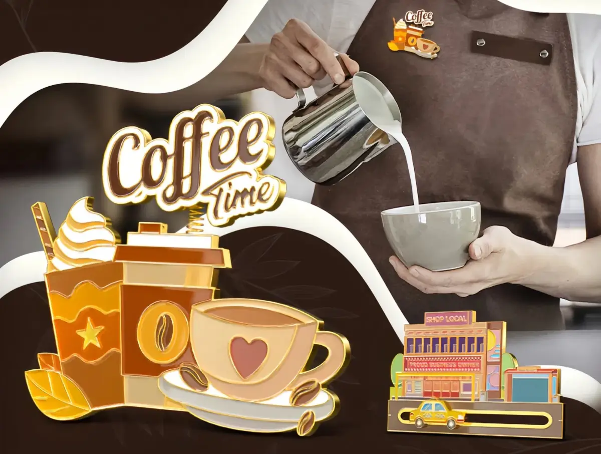 Marketing Coffee Pins