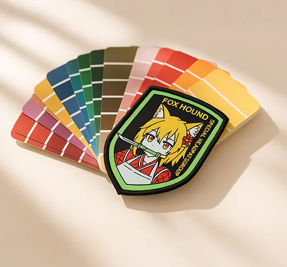 Custom woven patches