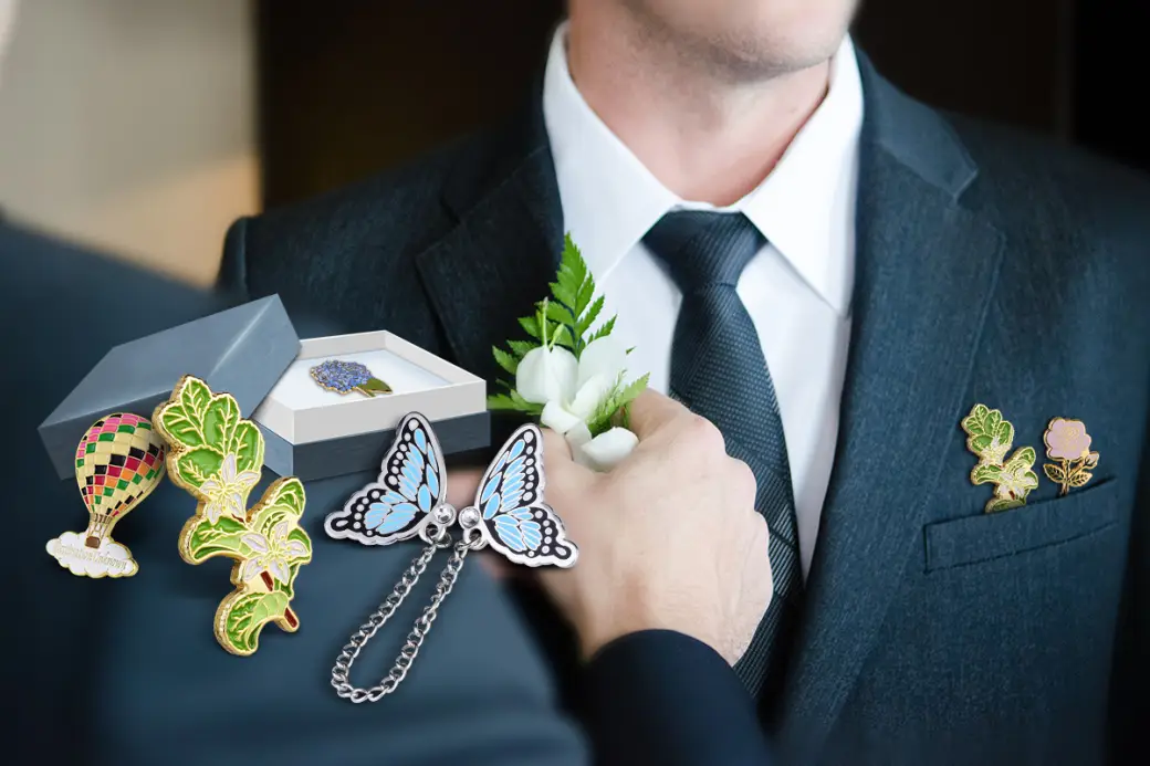 How to wear a lapel pin correctly?