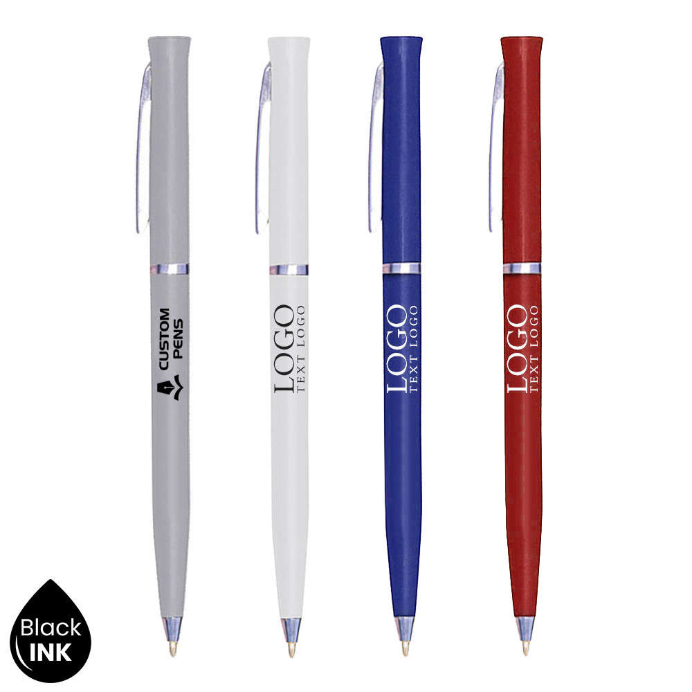 Group shot of Angel II Sliver Twist Pen