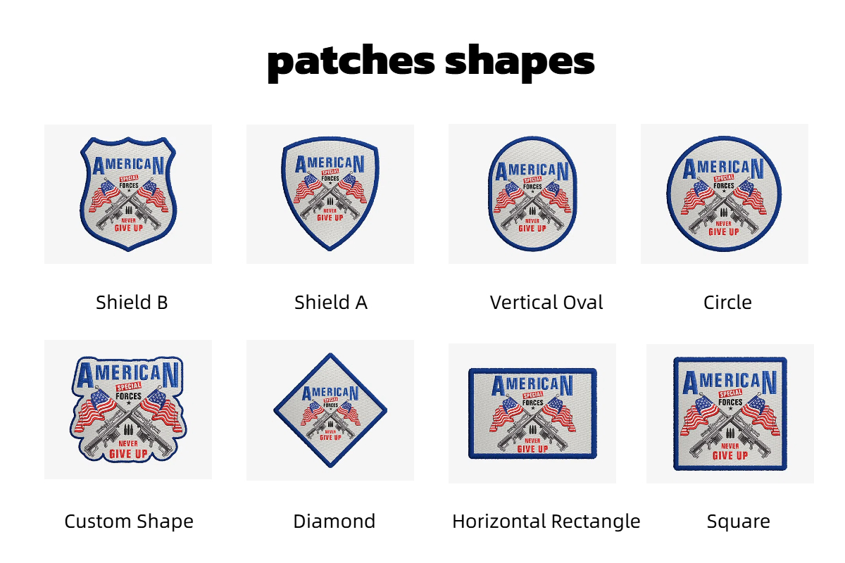 patches shapes