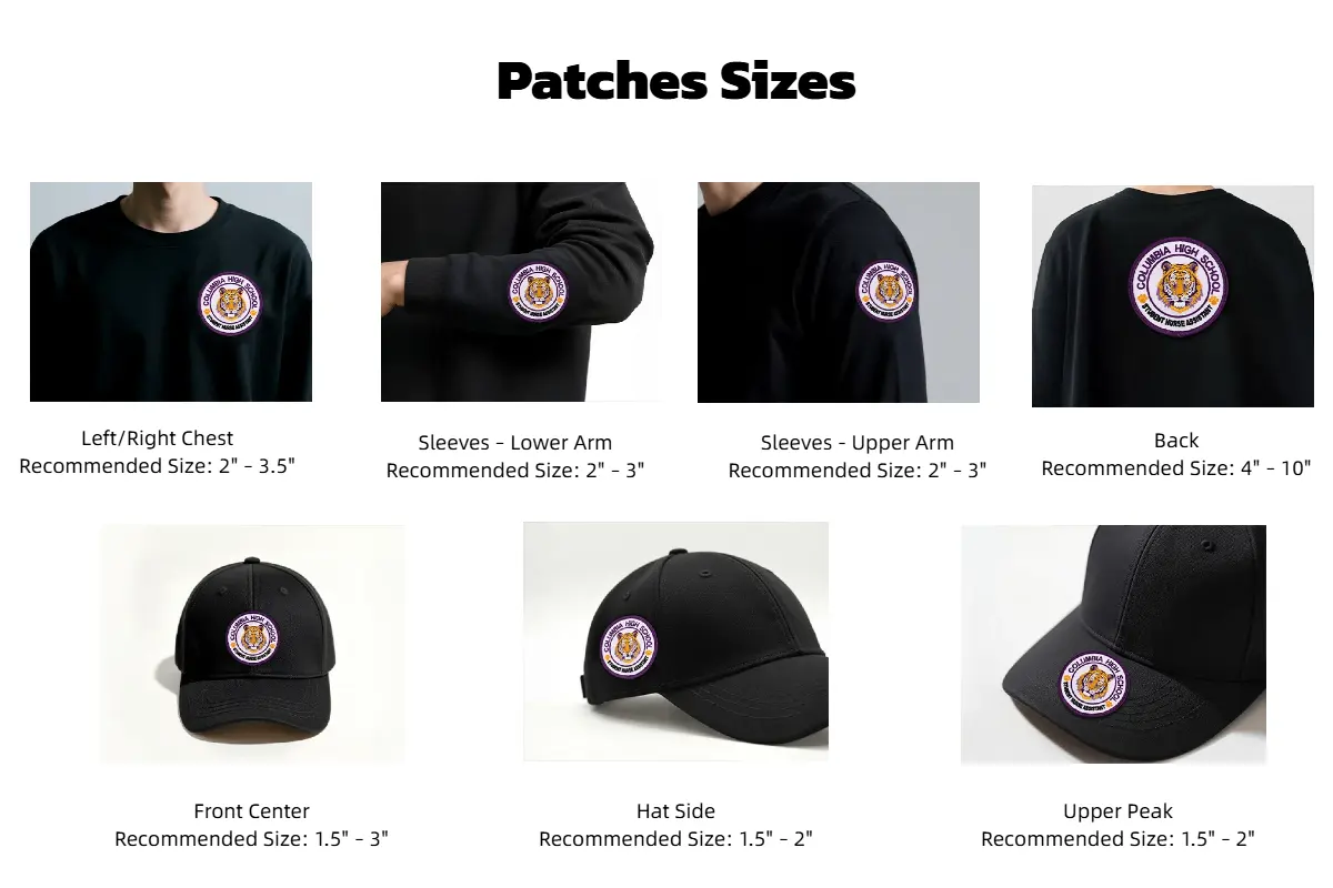 custom hat patches